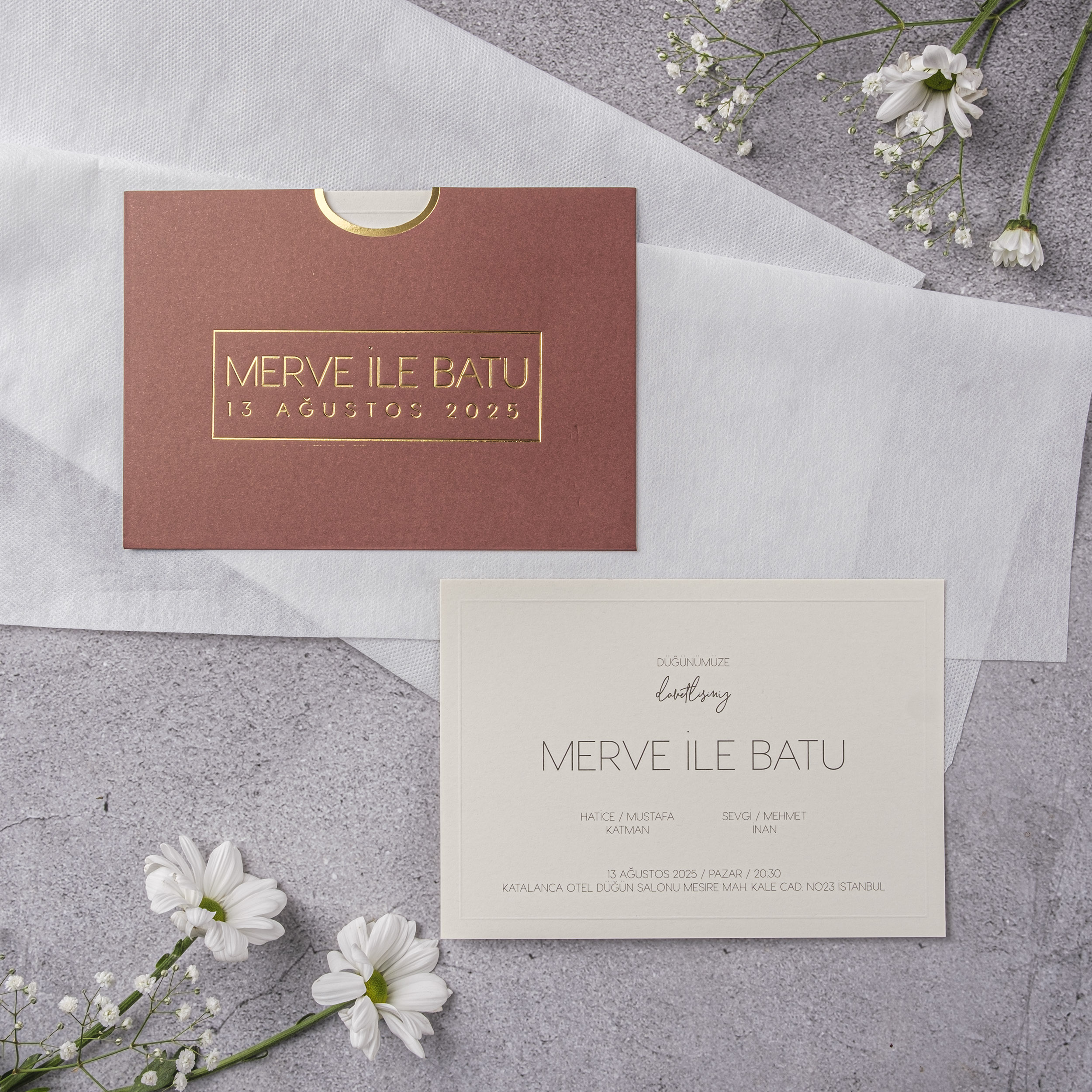 Düğün & Nişan davetiyesi KOD: 10312