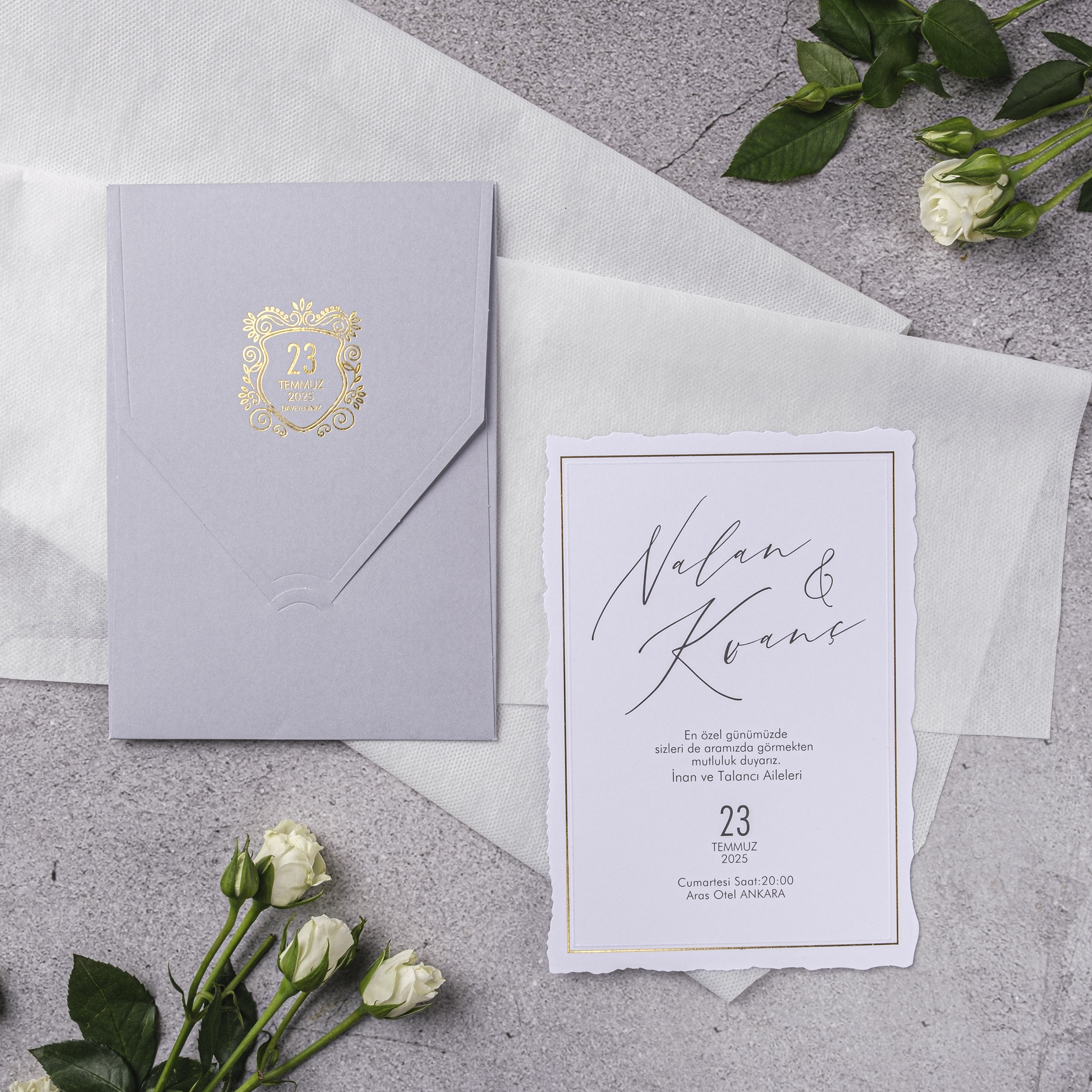 Düğün & Nişan davetiyesi KOD: 10315