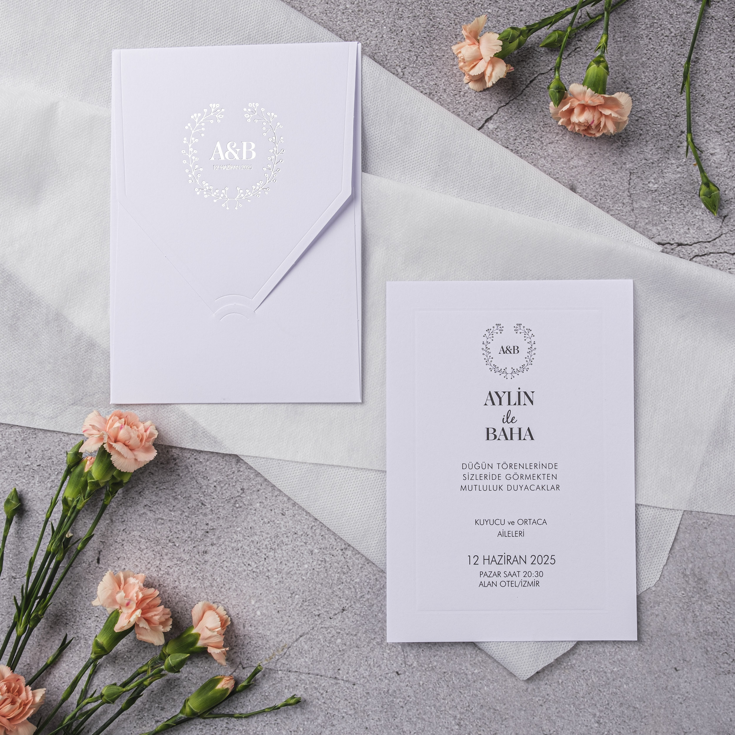 Düğün & Nişan davetiyesi KOD: 10328