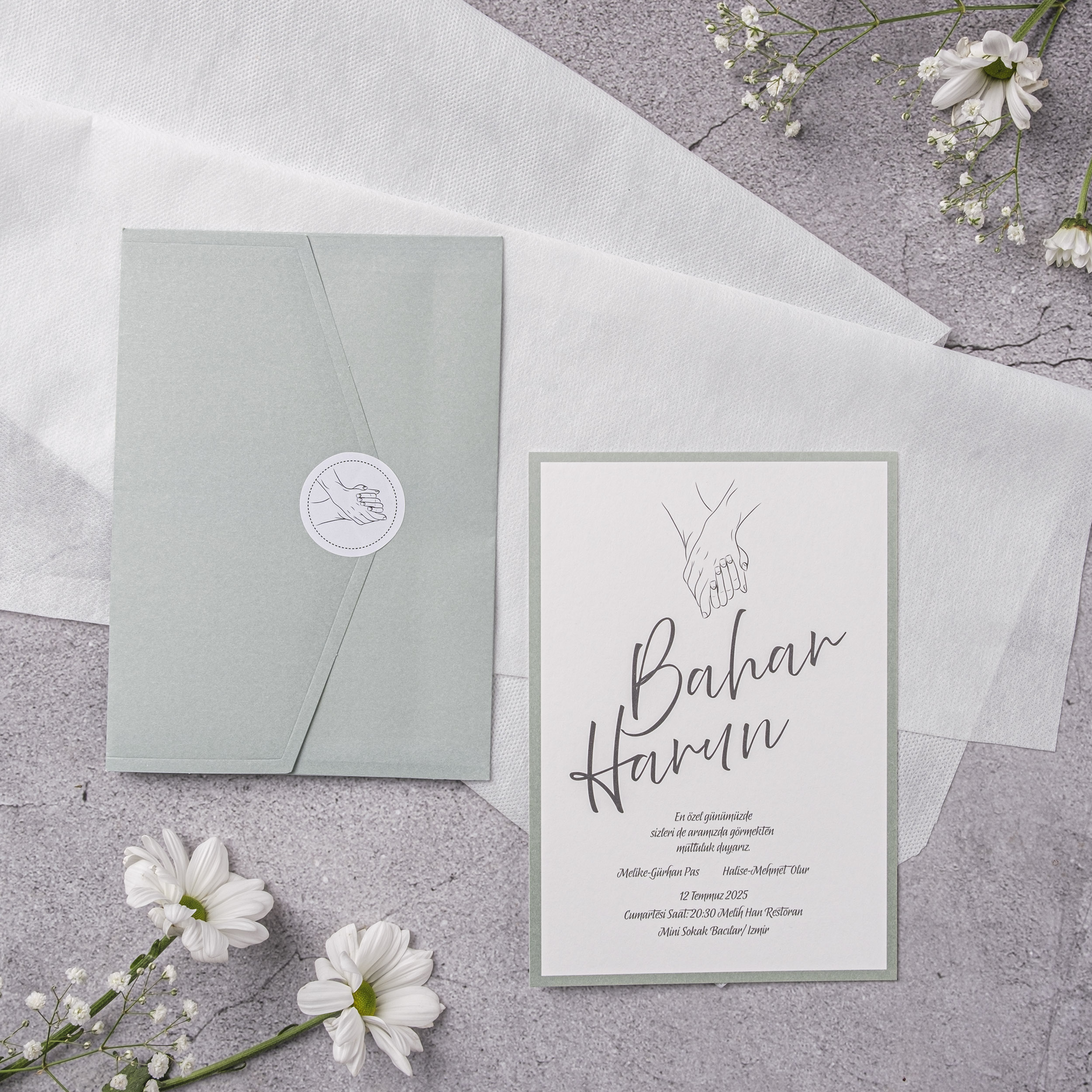 Düğün & Nişan davetiyesi KOD: 10331