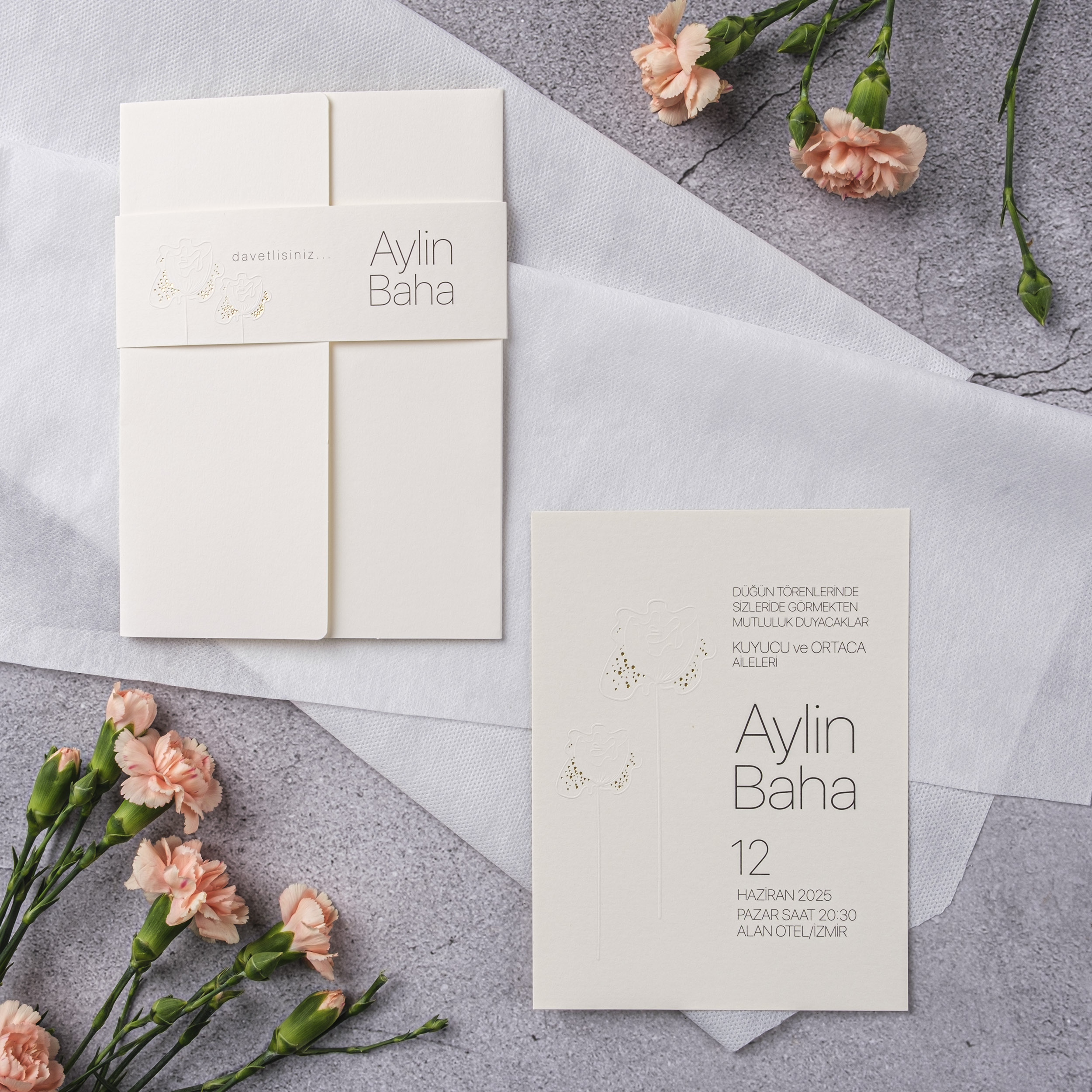 Düğün & Nişan davetiyesi KOD: 10341