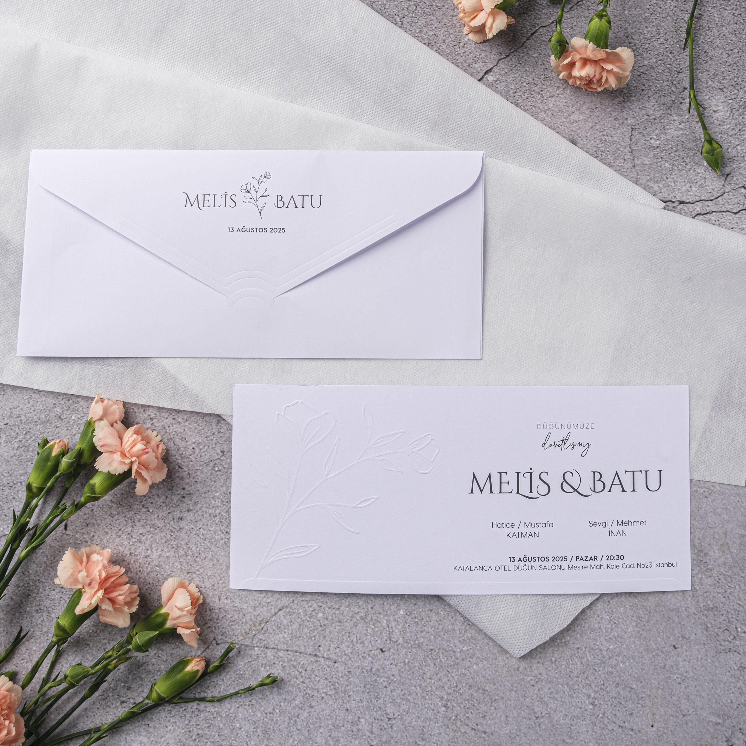 Düğün & Nişan davetiyesi KOD: 10368