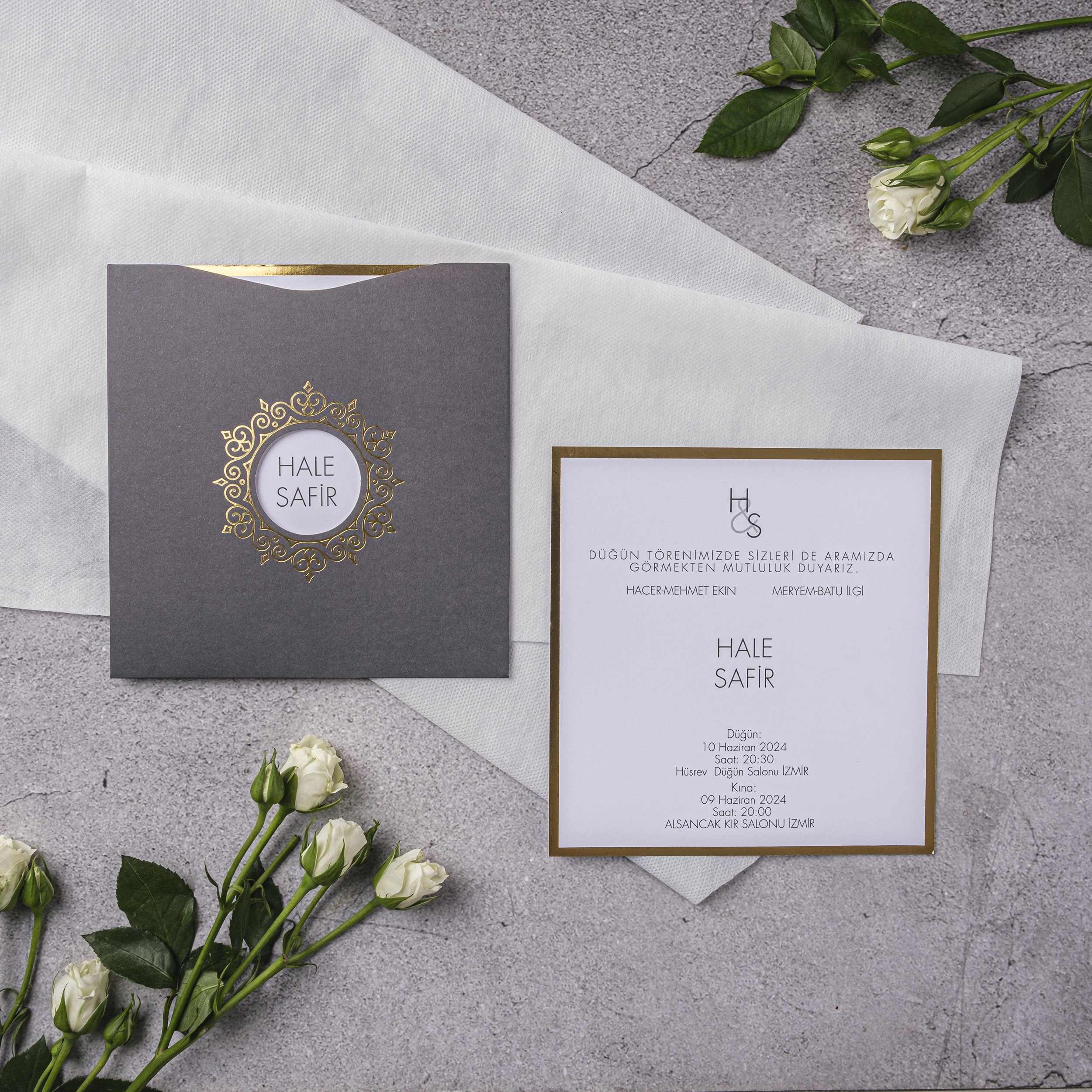 Düğün & Nişan davetiyesi KOD: 10378