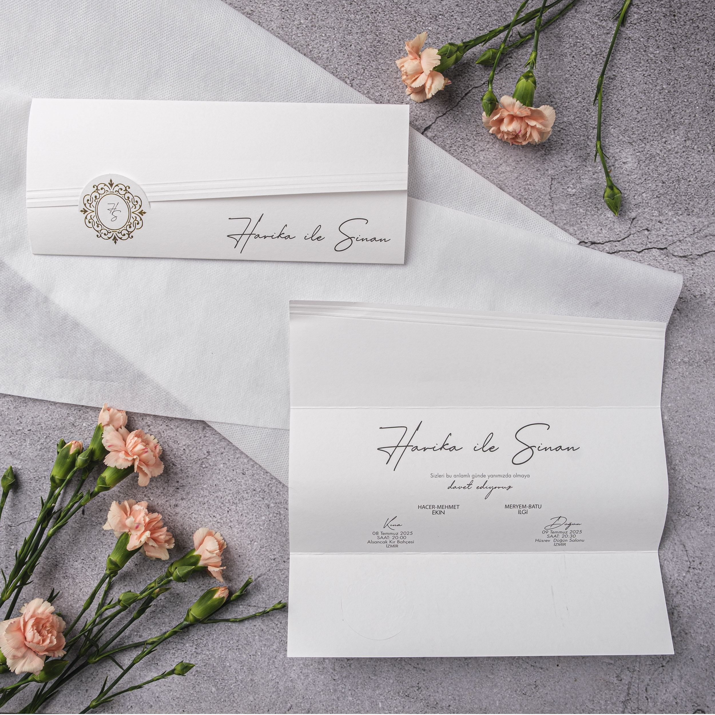 Düğün & Nişan davetiyesi KOD: 10381