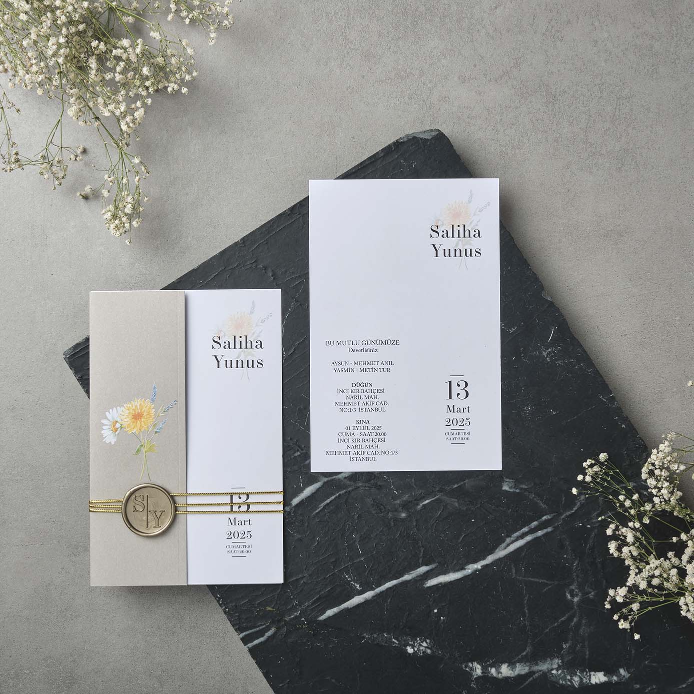 Düğün & Nişan davetiyesi KOD: 22500