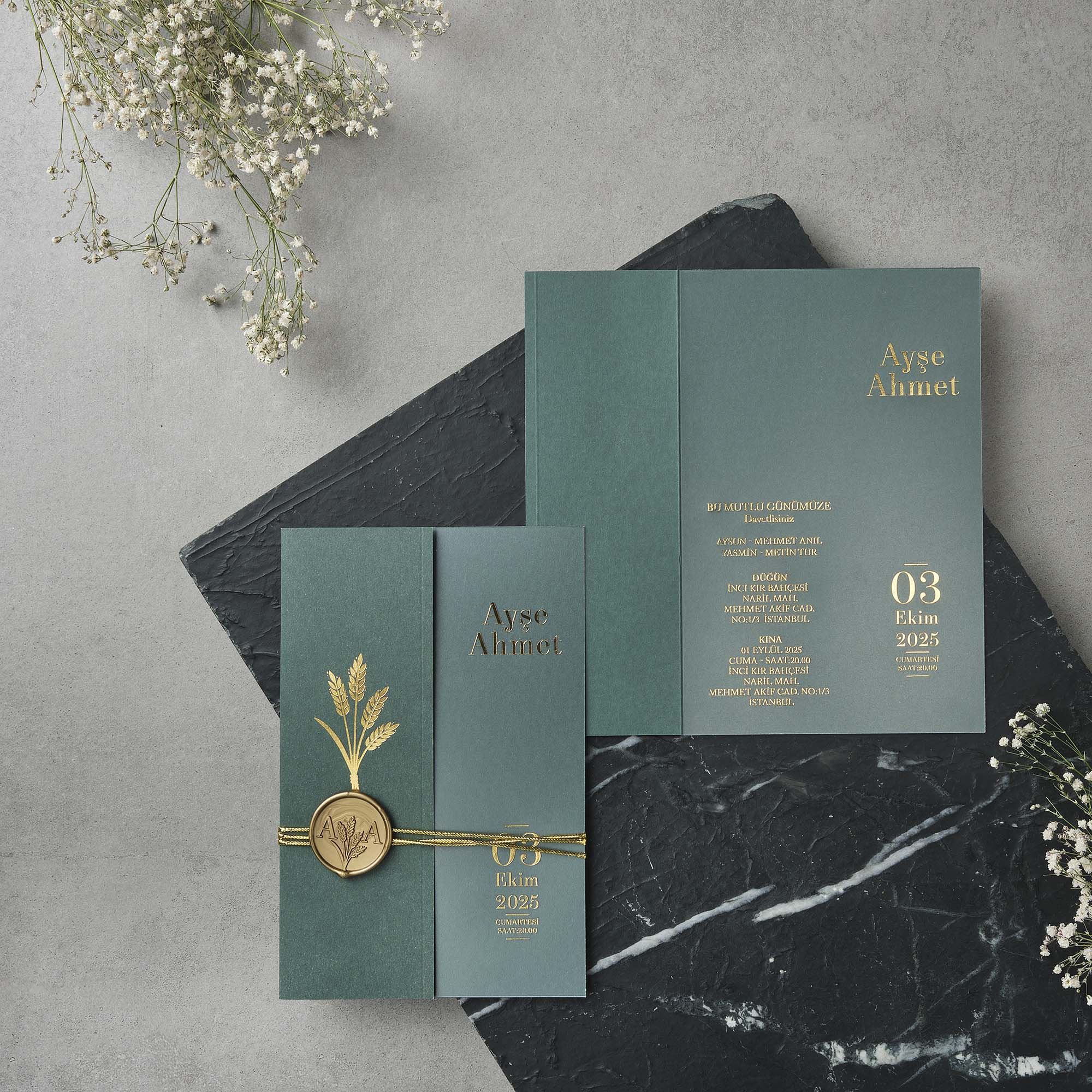 Düğün & Nişan davetiyesi KOD: 22501