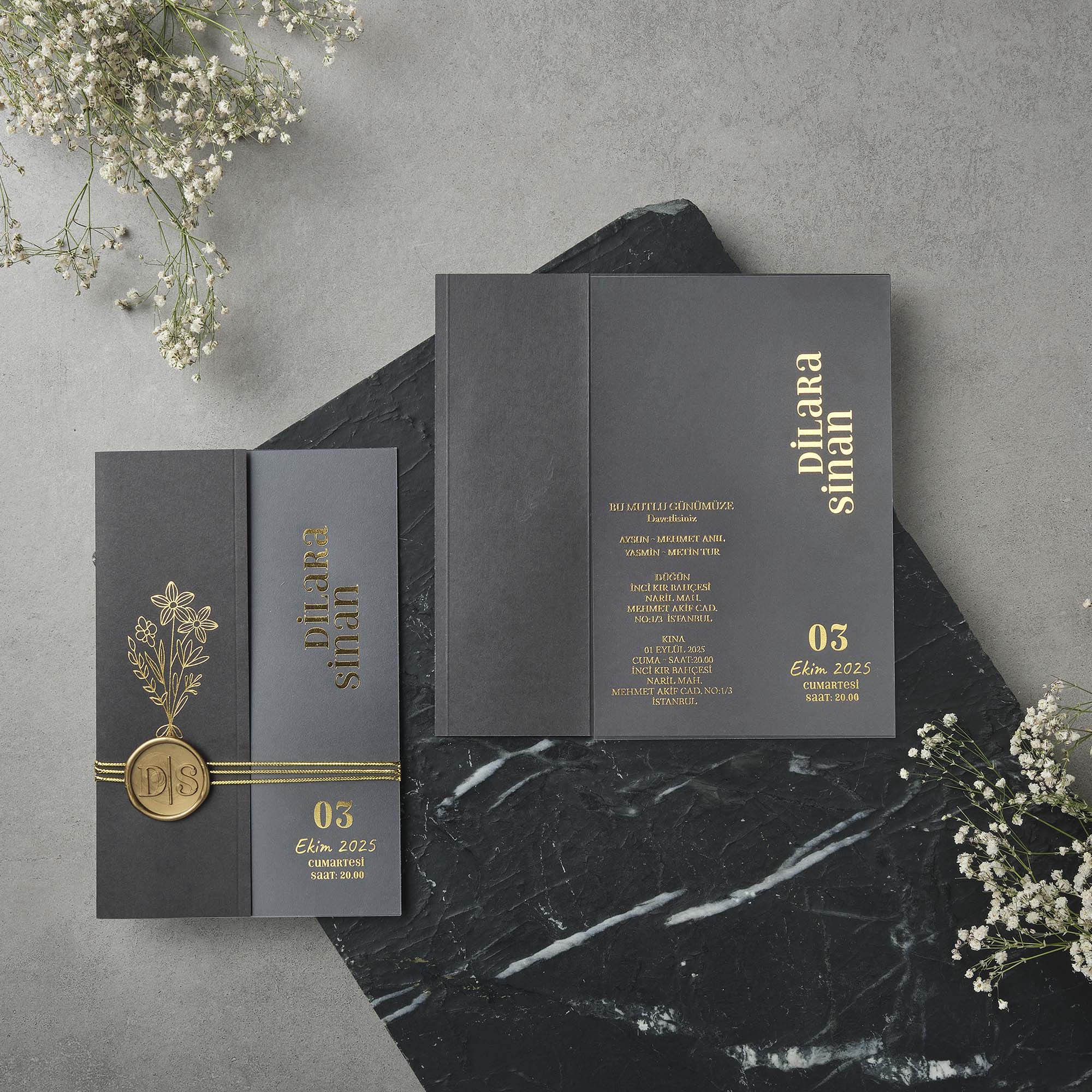 Düğün & Nişan davetiyesi KOD: 22504