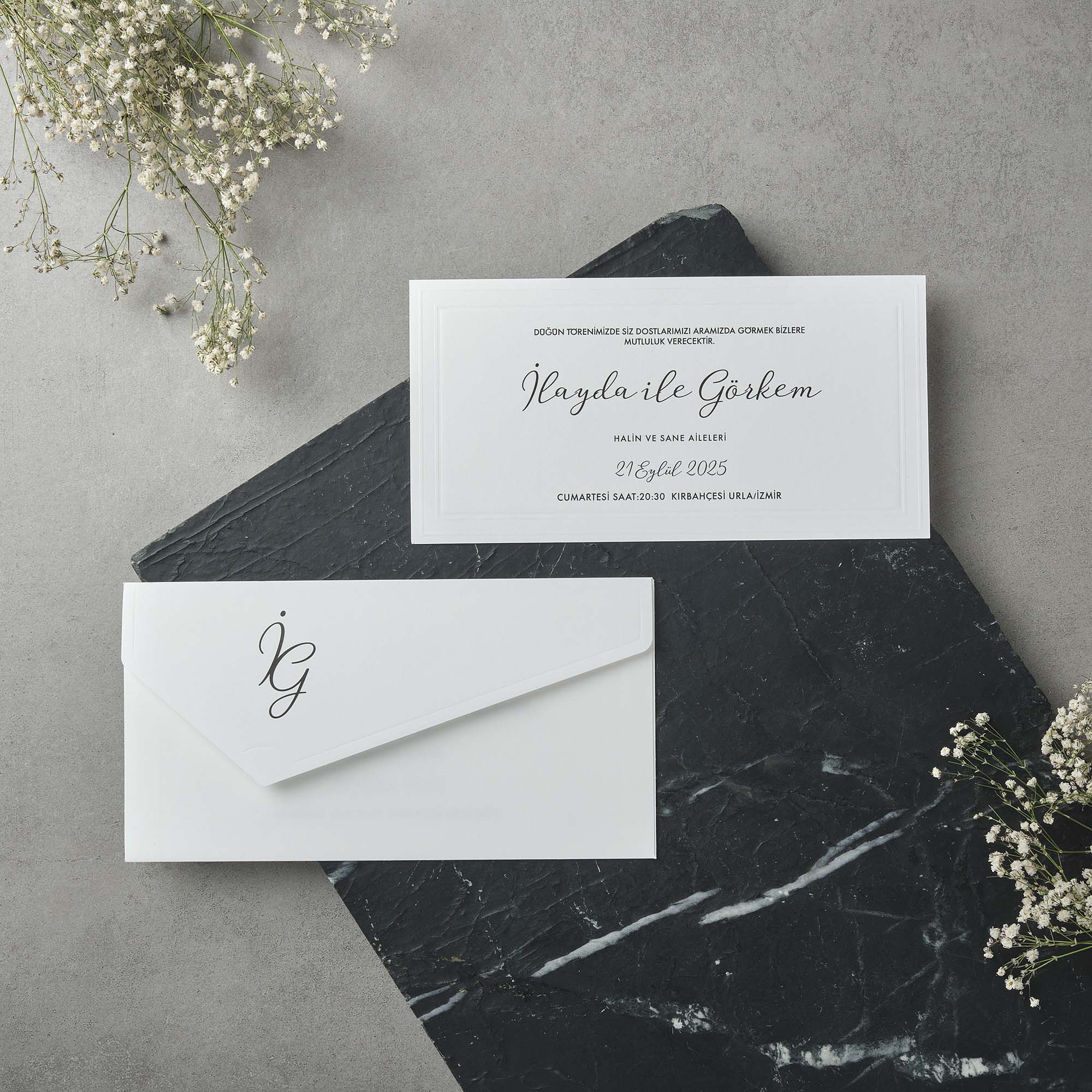 Düğün & Nişan davetiyesi KOD: 22505