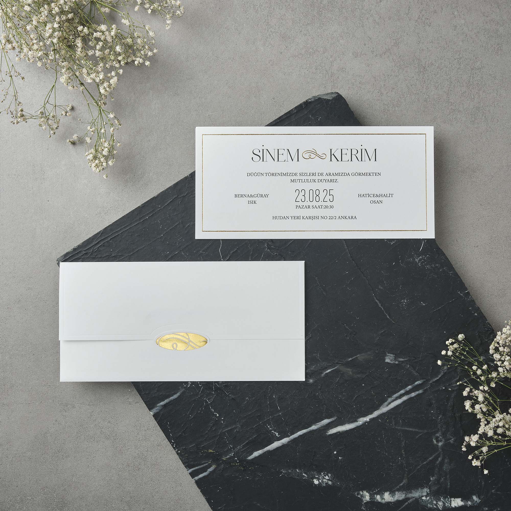 Düğün & Nişan davetiyesi KOD: 22552