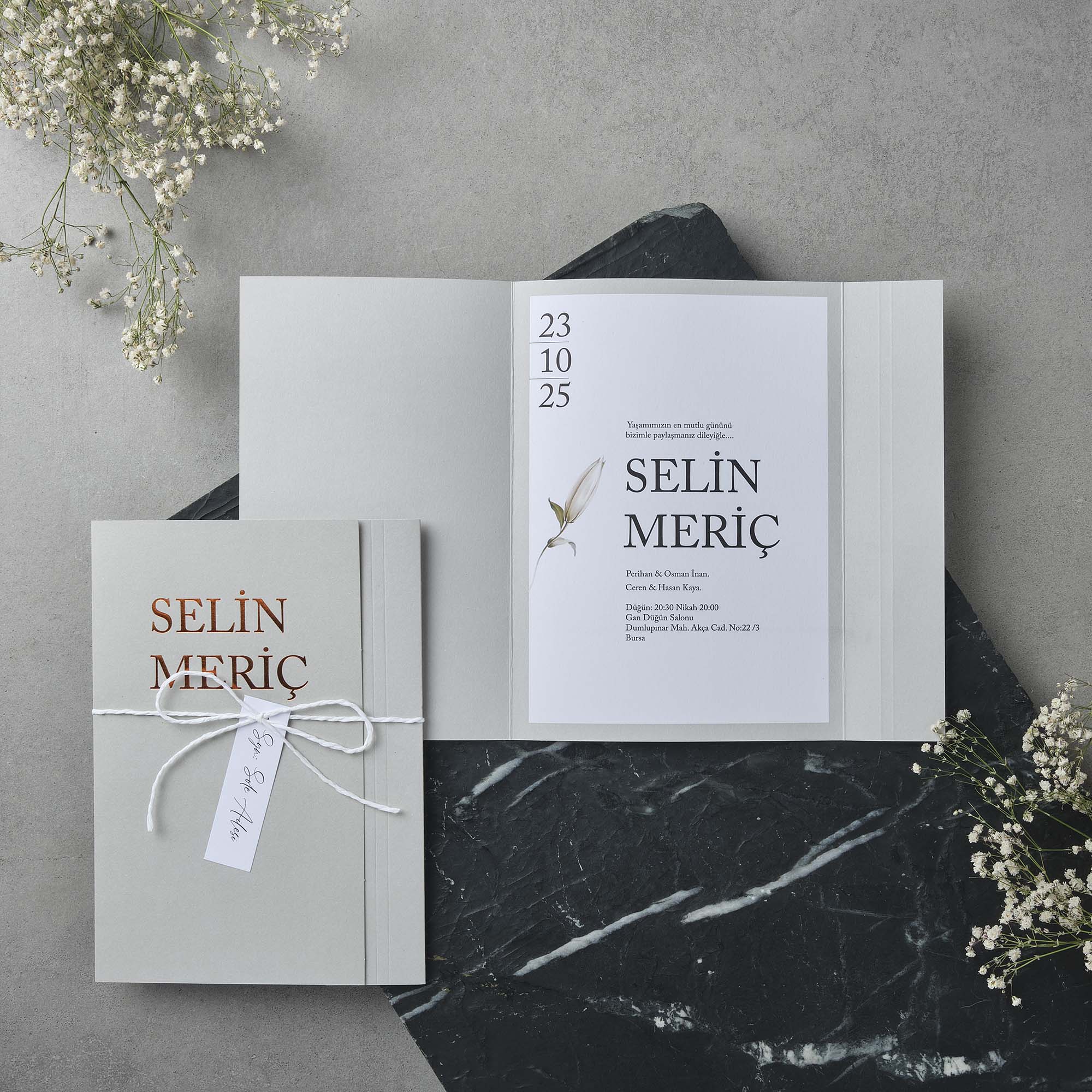 Düğün & Nişan davetiyesi KOD: 22556