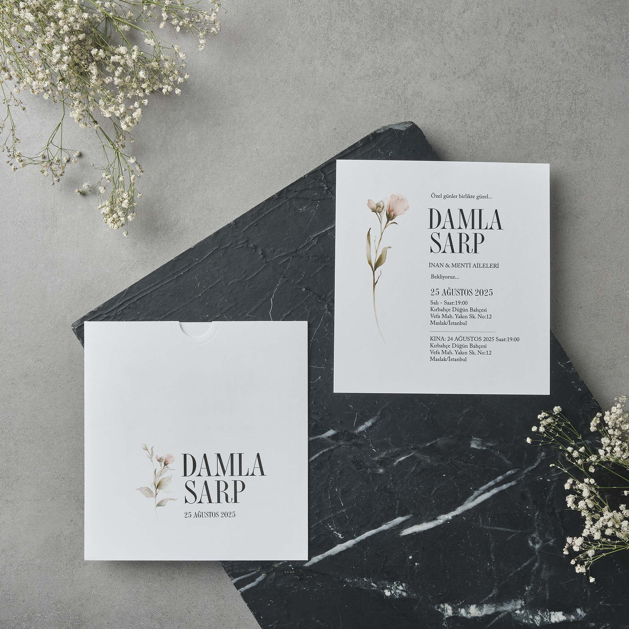 Düğün & Nişan davetiyesi KOD: 22577