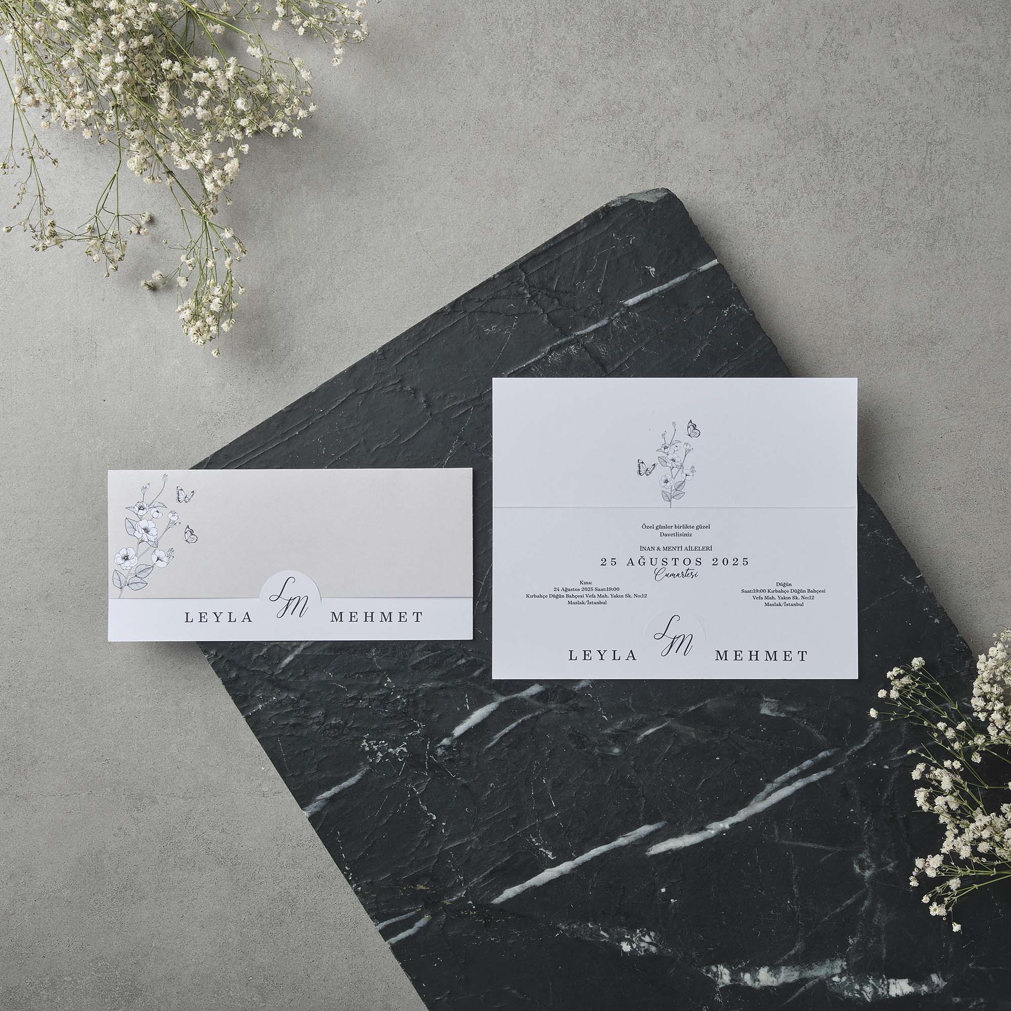 Düğün & Nişan davetiyesi KOD: 22602