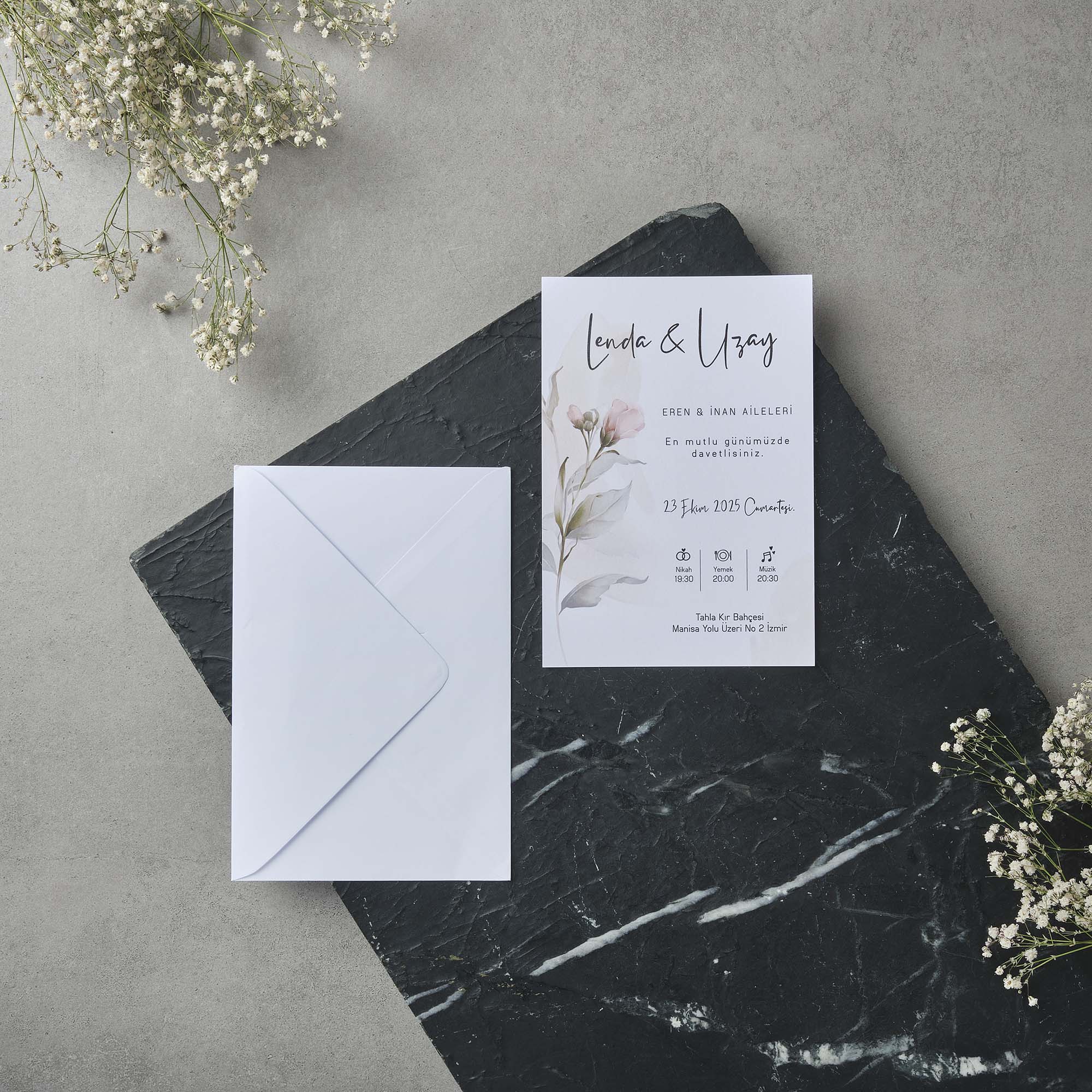 Düğün & Nişan davetiyesi KOD: 22617