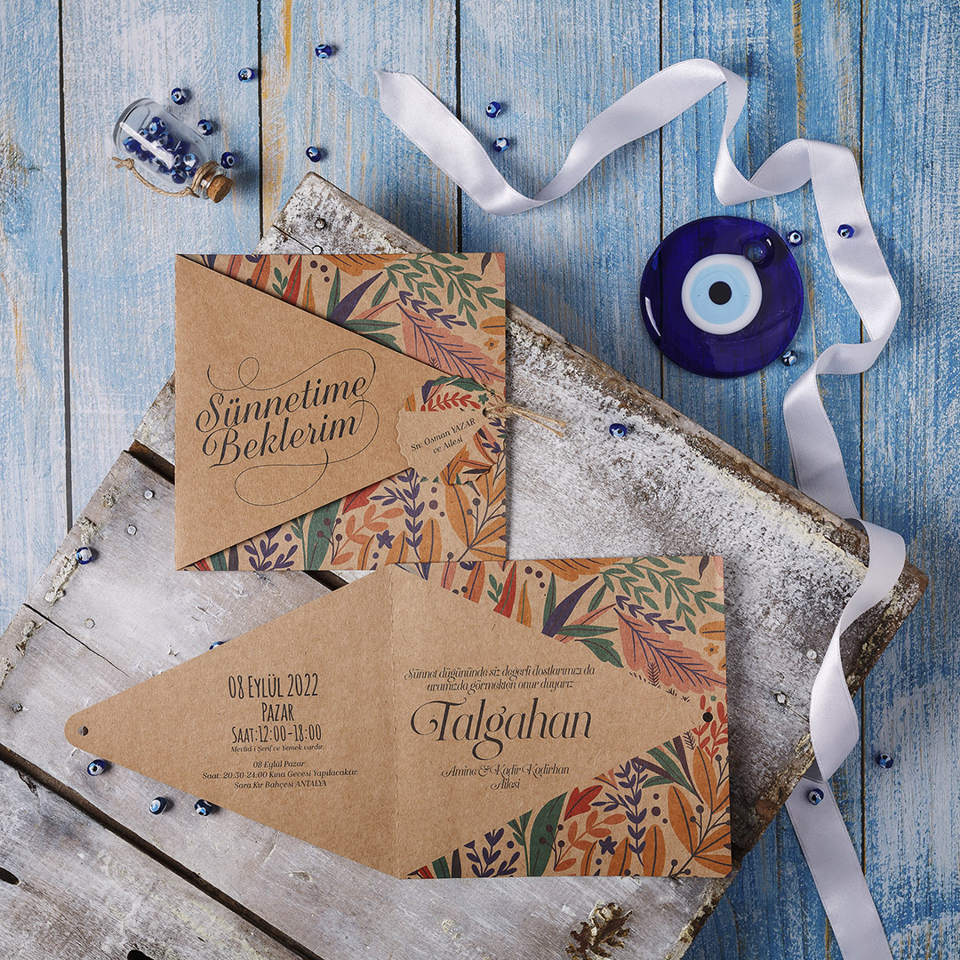 SÜNNET DAVETİYESİ KOD: 30301