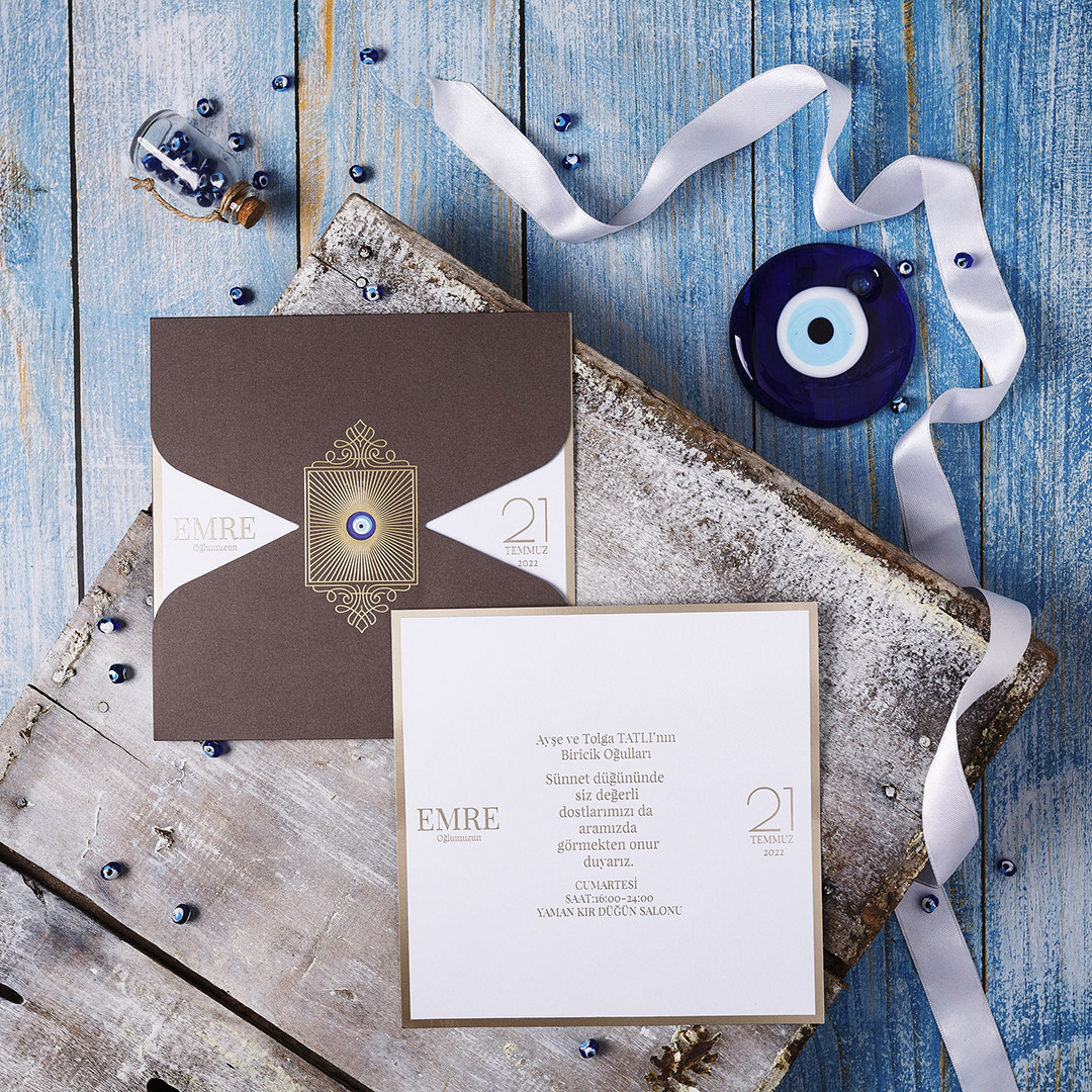 SÜNNET DAVETİYESİ KOD: 30302