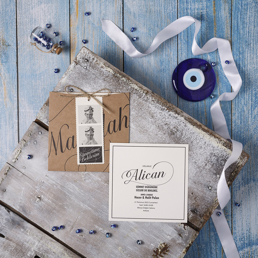 SÜNNET DAVETİYESİ KOD: 30317