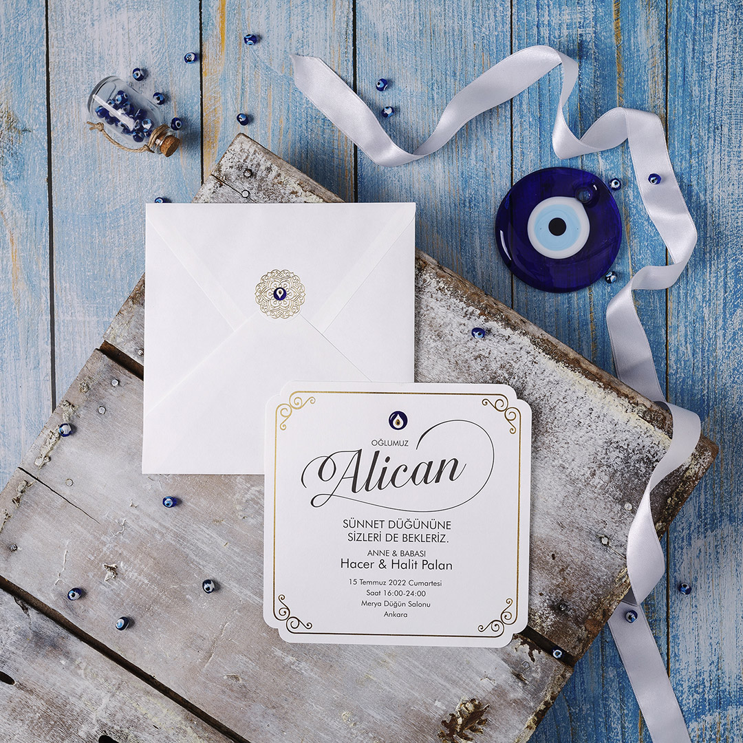 SÜNNET DAVETİYESİ KOD: 30324