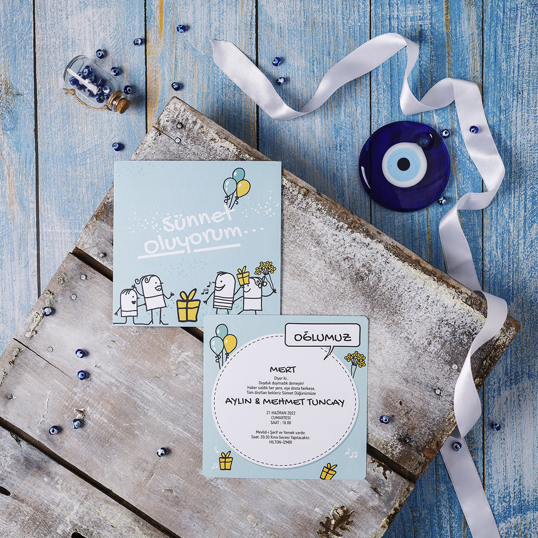 SÜNNET DAVETİYESİ KOD: 30357