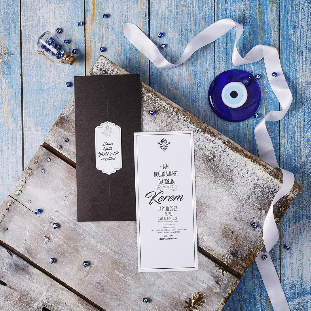 SÜNNET DAVETİYESİ KOD: 30365