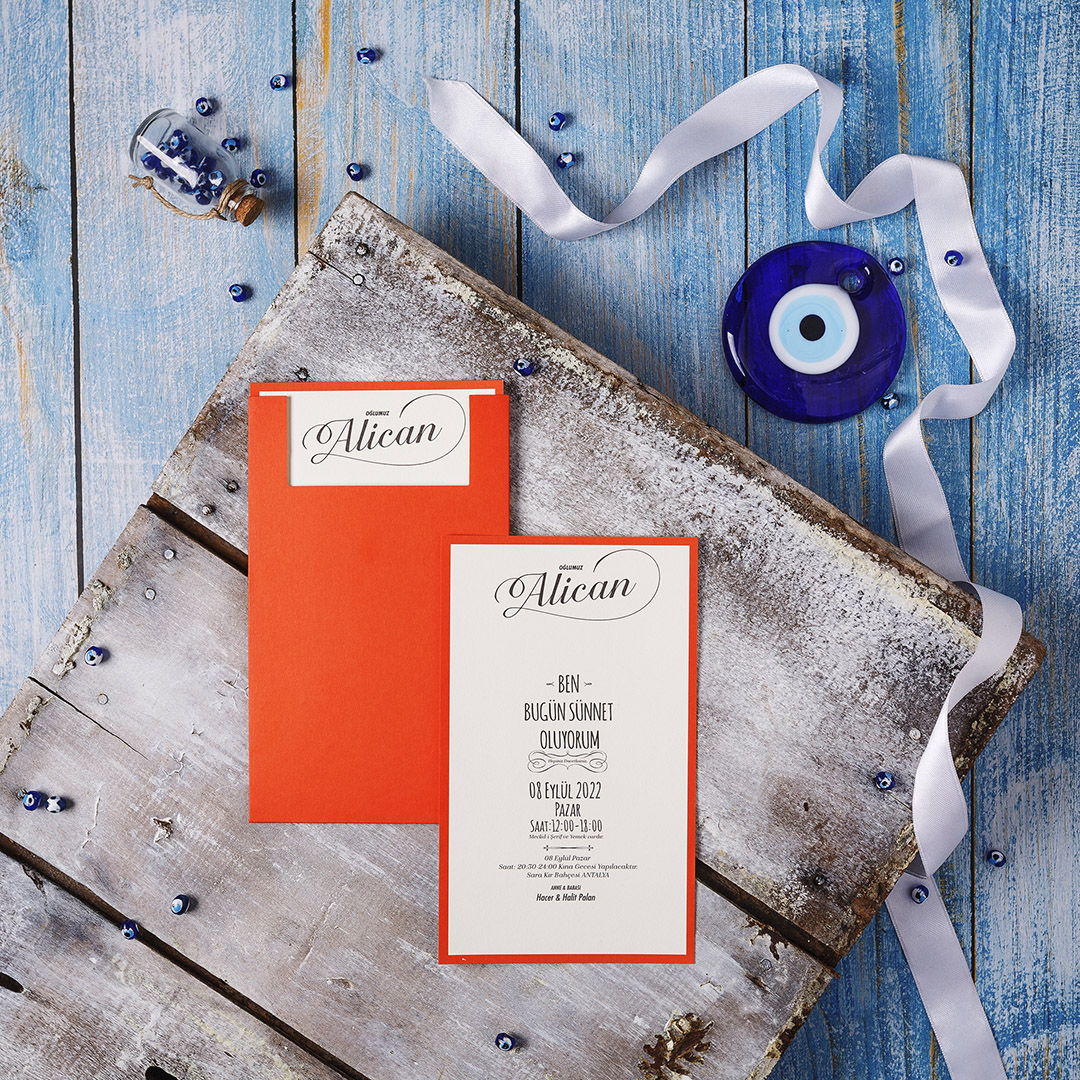 SÜNNET DAVETİYESİ KOD: 30371