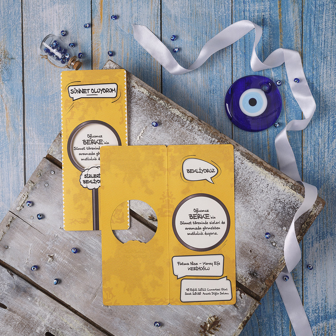 SÜNNET DAVETİYESİ KOD: 30375