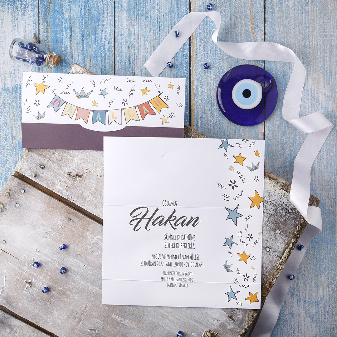 SÜNNET DAVETİYESİ KOD: 30396